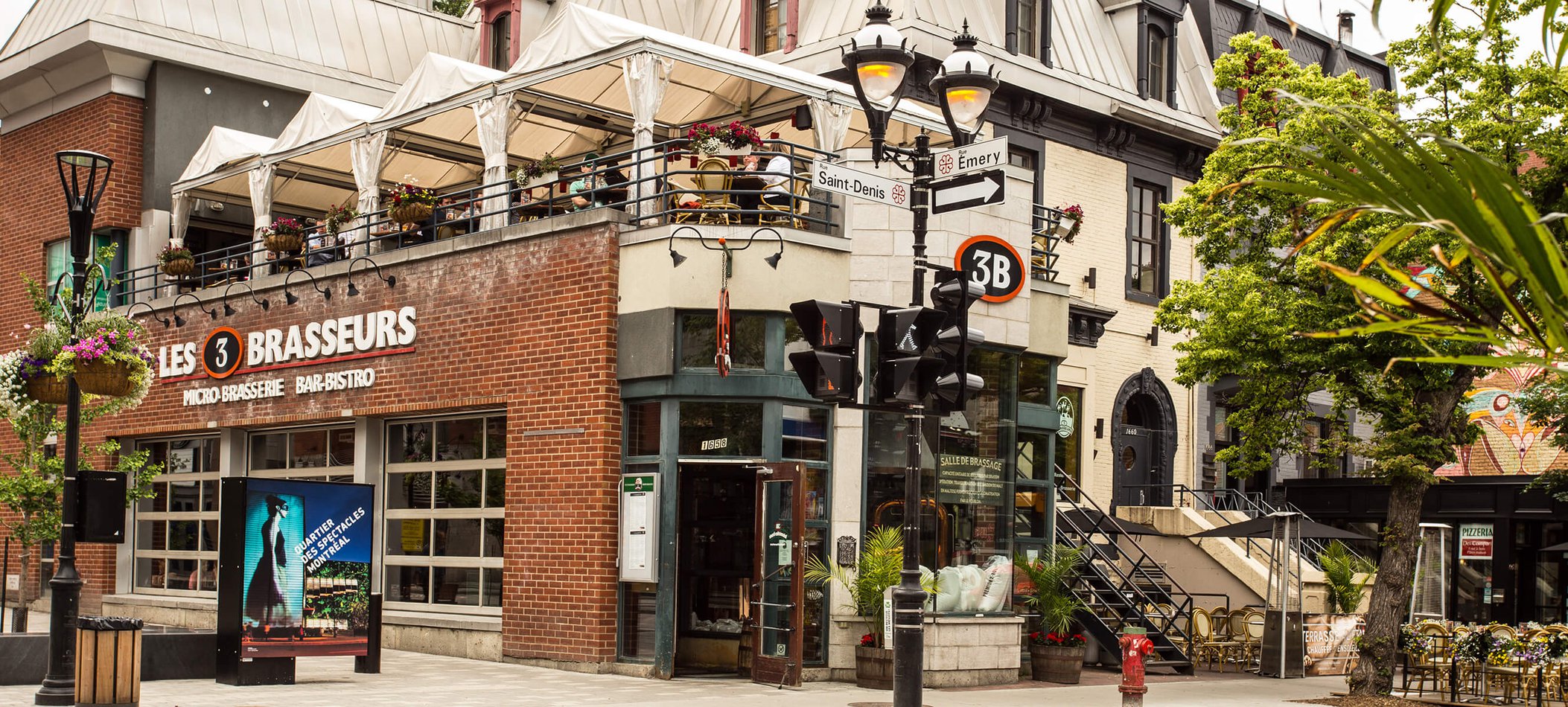 Restaurant pour groupe dans le quartier Saint Denis de Montréal