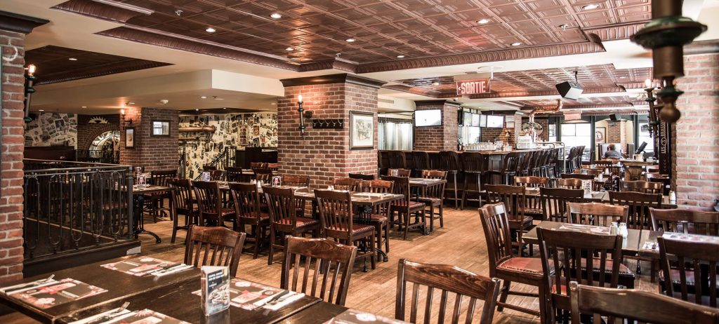 Bar, Brasserie et pub rue sainte Catherine à Montréal