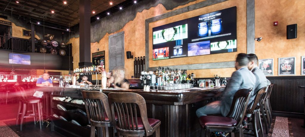 3 Brasseurs in Pointe Claire brewery for craft beer tasting