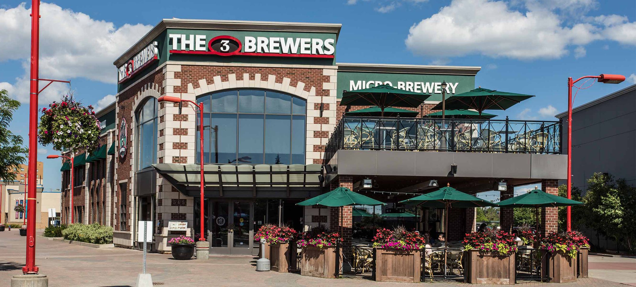 3 Brasseurs craft brewery, for a beer in Kanata, near Ottawa