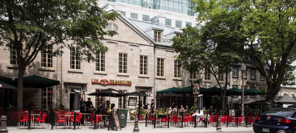 3 Brasseurs craft brewery in Quebec City's Grande Allée district